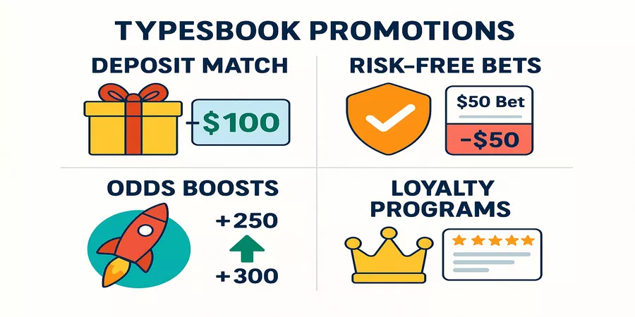 Different types of sportsbook promotions explained
